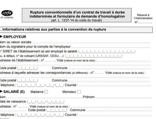 Montant minimum de l’indemnité spécifique de rupture conventionnelle