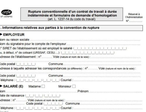 Montant minimum de l’indemnité spécifique de rupture conventionnelle