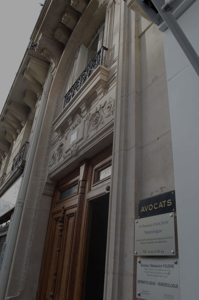 Devanture Cabinet d'avocat